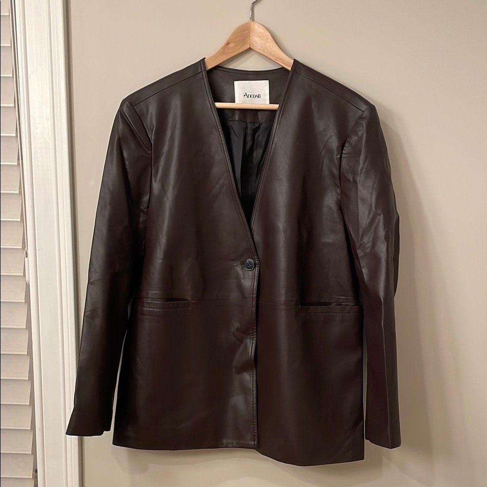 A.L.C. Women's Brown Leather Jacket